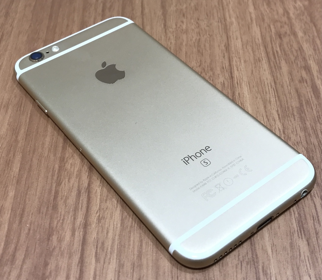 SIMロック解除(Softbank) iPhone6s 16GB ゴールド NKQL2J/A