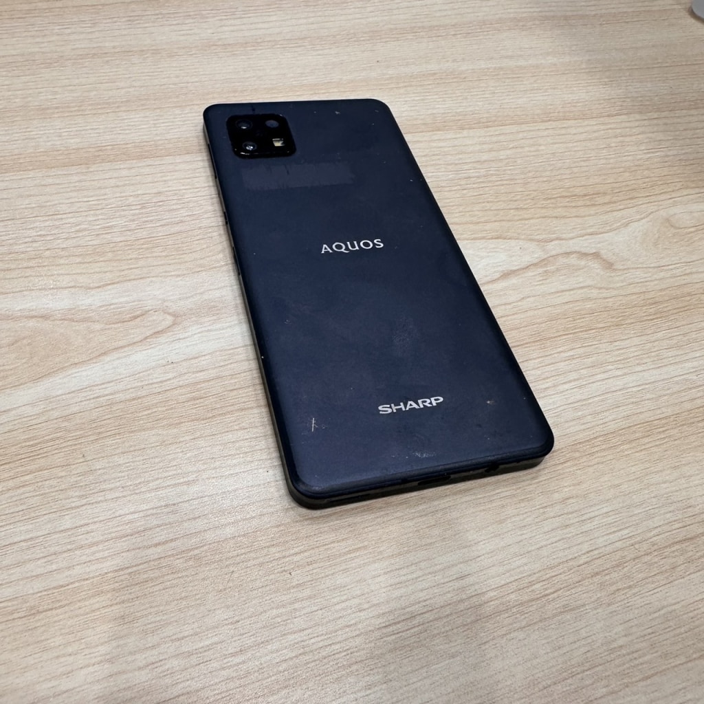 国内版SIMフリー AQUOS sense6 64GB ブラック SH-M19