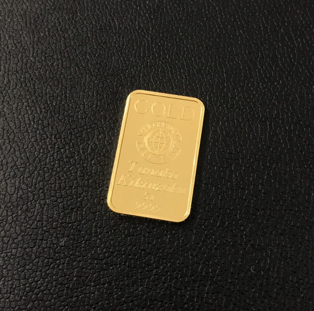 田中貴金属 インゴット 5g