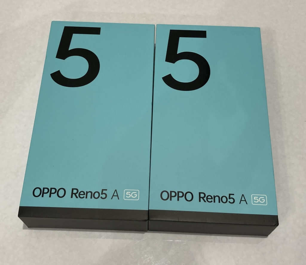 Yモバイル SIMフリー OPPO Reno5 A シルバーブラック A101OP