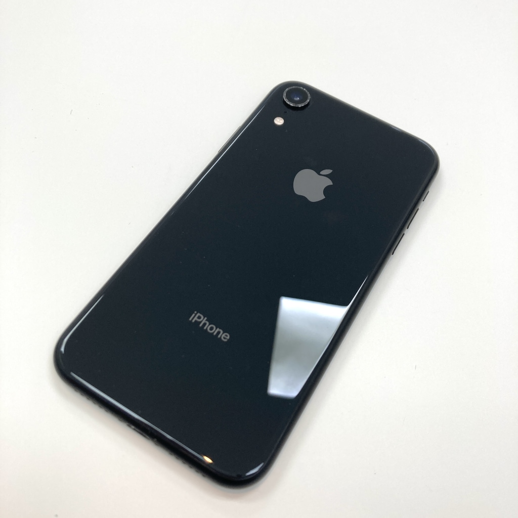 SIMロック解除(au) iPhoneXR 64GB ブラック MT002J/A