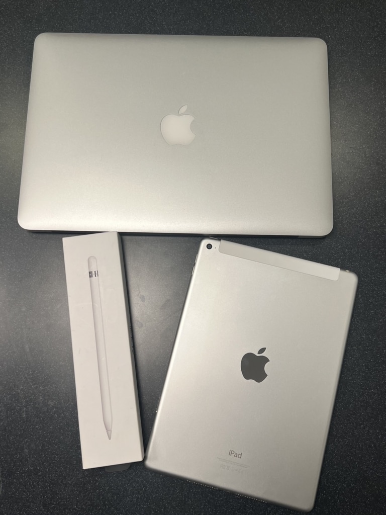 Macbook iPad Applepencil まとめ