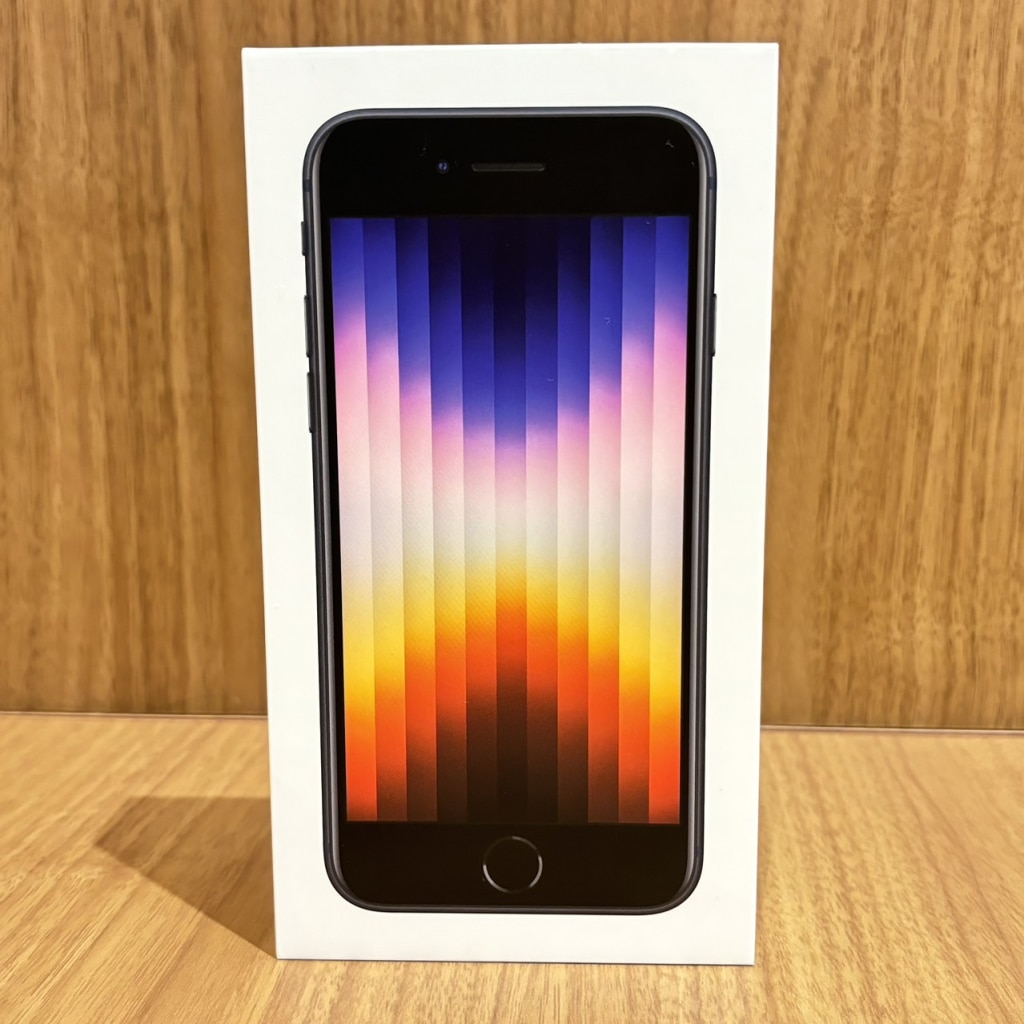 国内版SIMフリー iPhoneSE3 128GB ミッドナイト MMYF3J/A