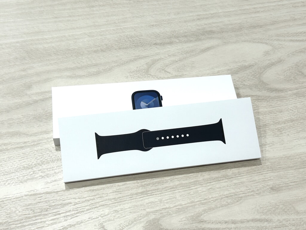 Apple Watch series9 GPSモデル 45㎜ ミッドナイト MR9A3J/A