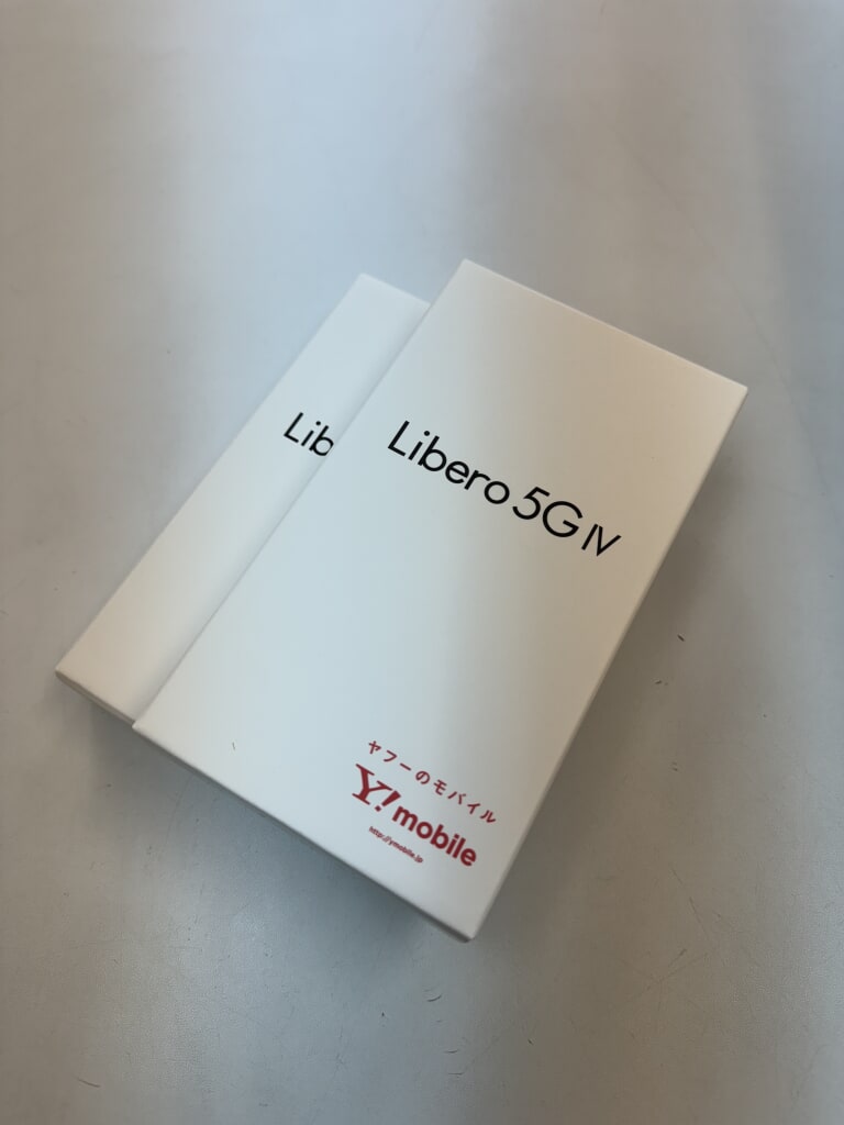 SIMロック解除(Y!mobile)Libero 5G IV ブルー A302ZT