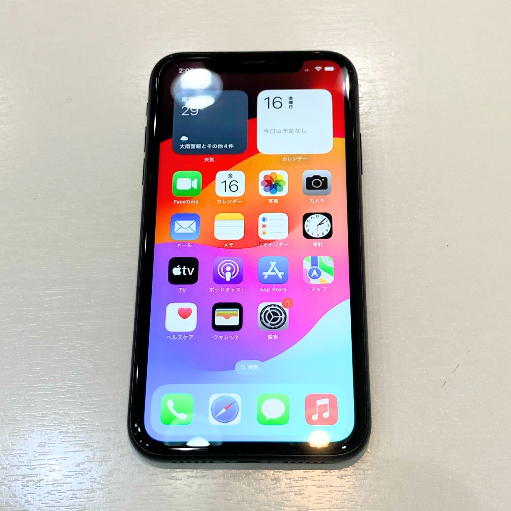 docomo/SIMロック解除 iPhone11 64GB ブラック MWLT2J/A