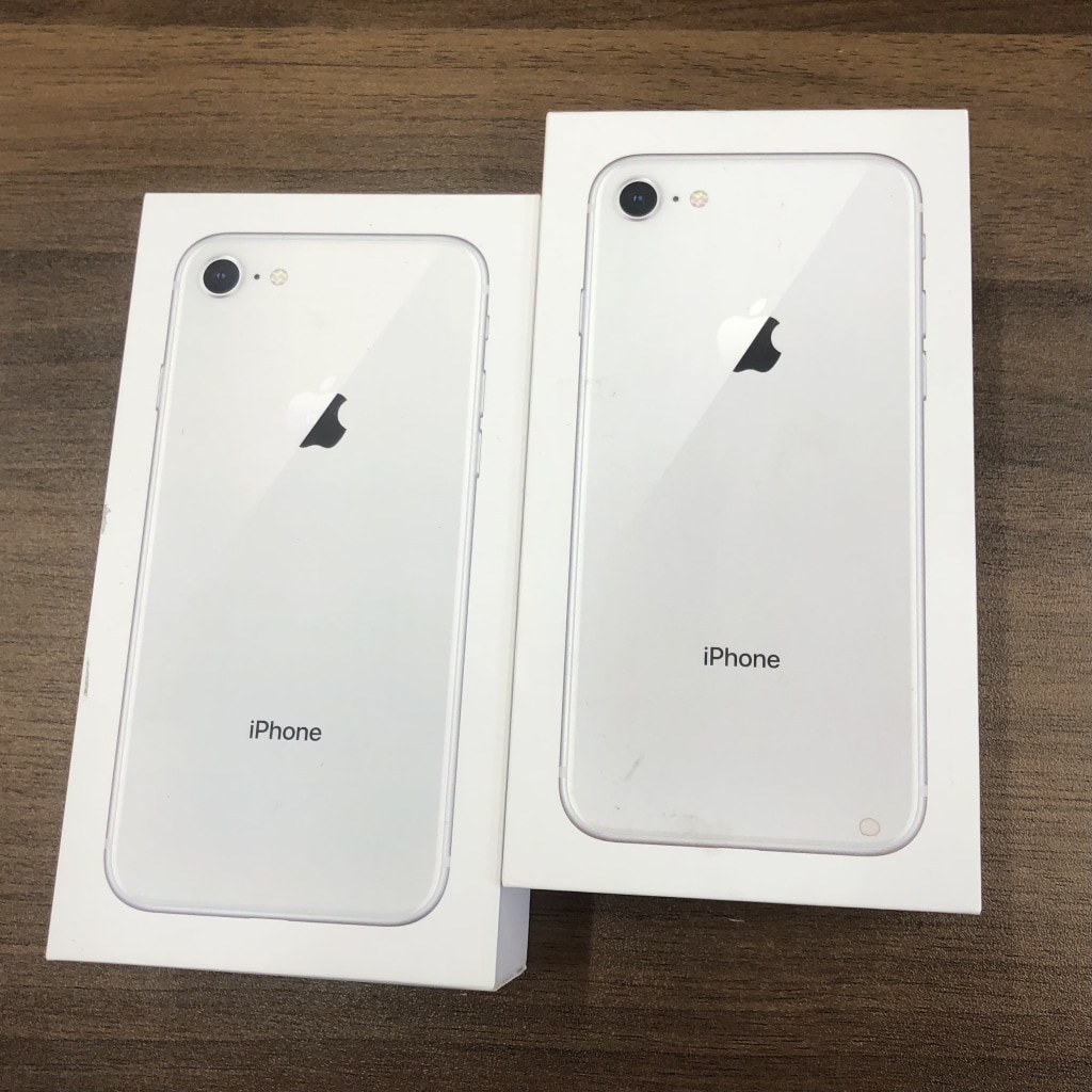 au/SiMロック解除 iPhone8 64GB シルバー MQ792J/A