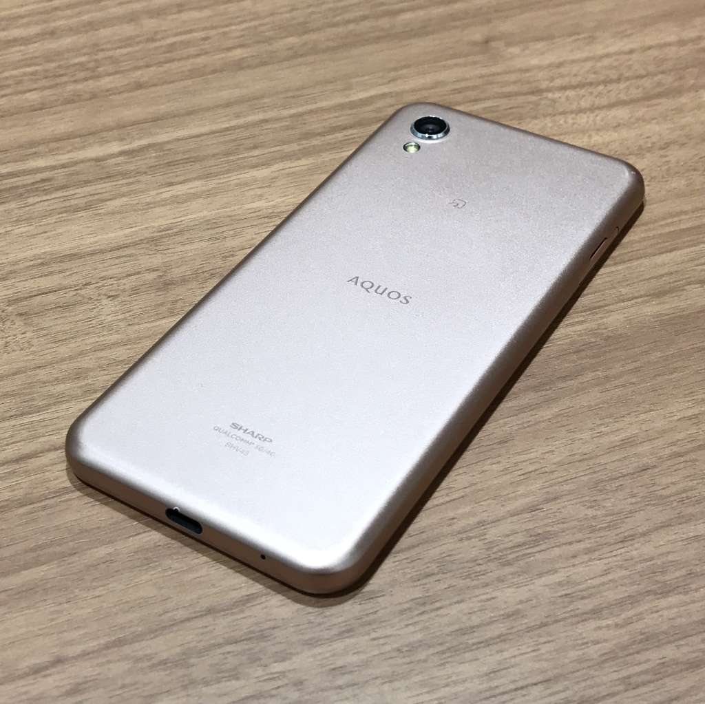 SIMロック解除(au) AQUOS sense2 ピンク SHV43