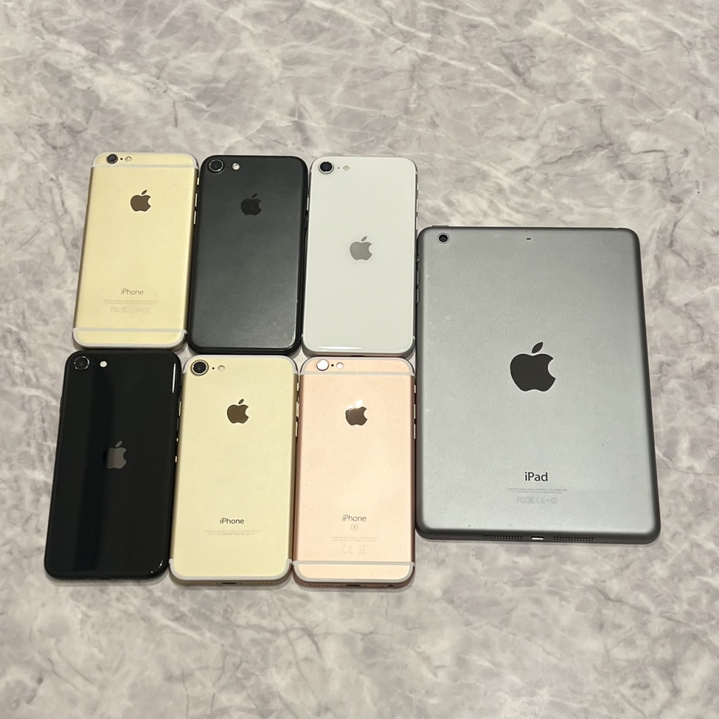 iPhone6/6s/7/SE iPad mini まとめ