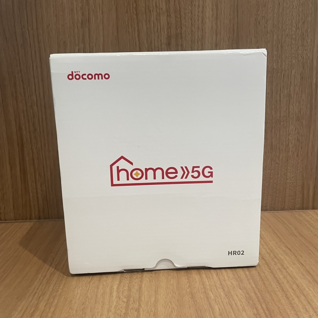 docomo Home 5G Wi-Fiルーター HR02