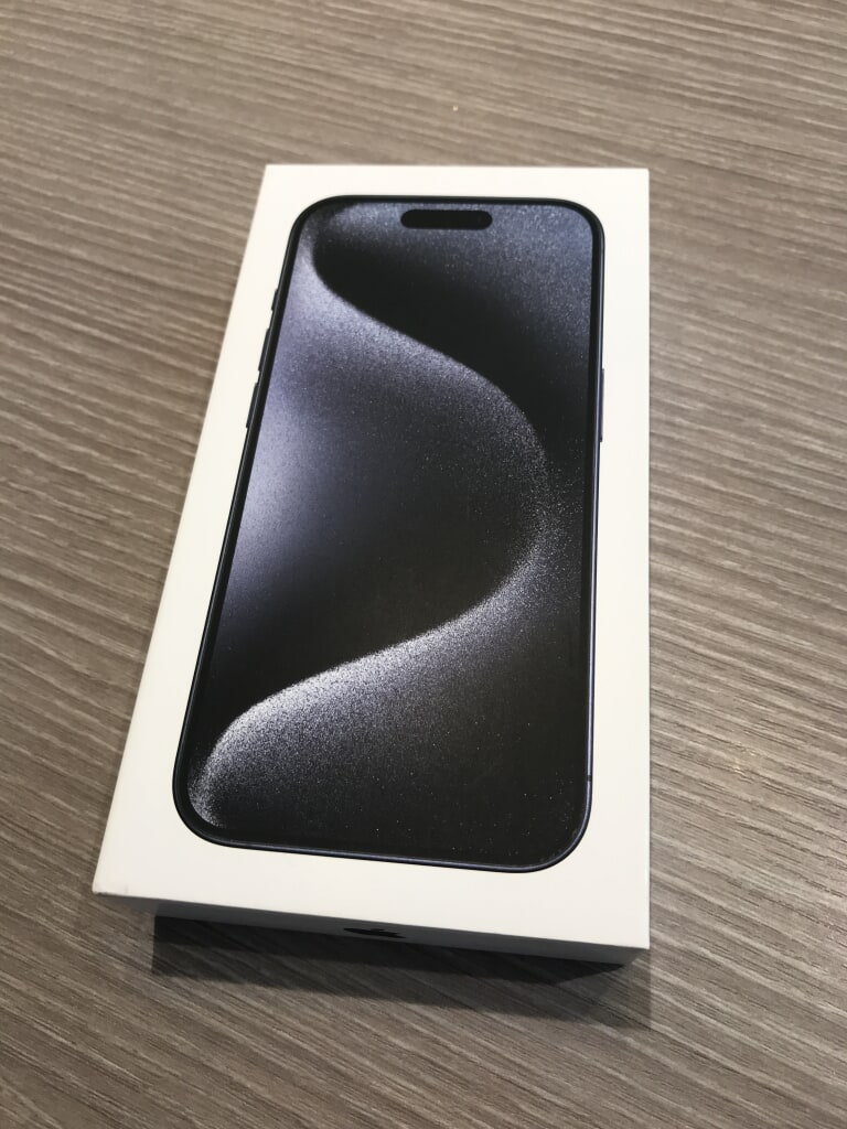 Softbank/SIMロック解除 iPhone15Pro 256GB ブルーチタニウム MTUG3J/A