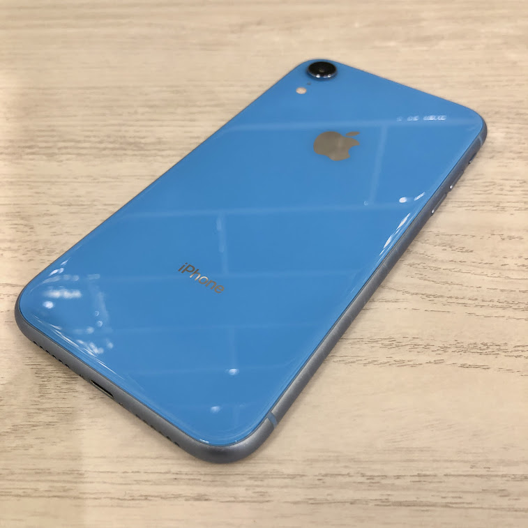 SIMロック解除(Softbank) iPhoneXR 64GB ブルー MT0E2J/A