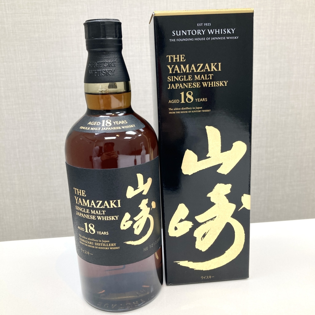 サントリー 山崎 18年 シングルモルト ウイスキー 700ml/瓶/43度