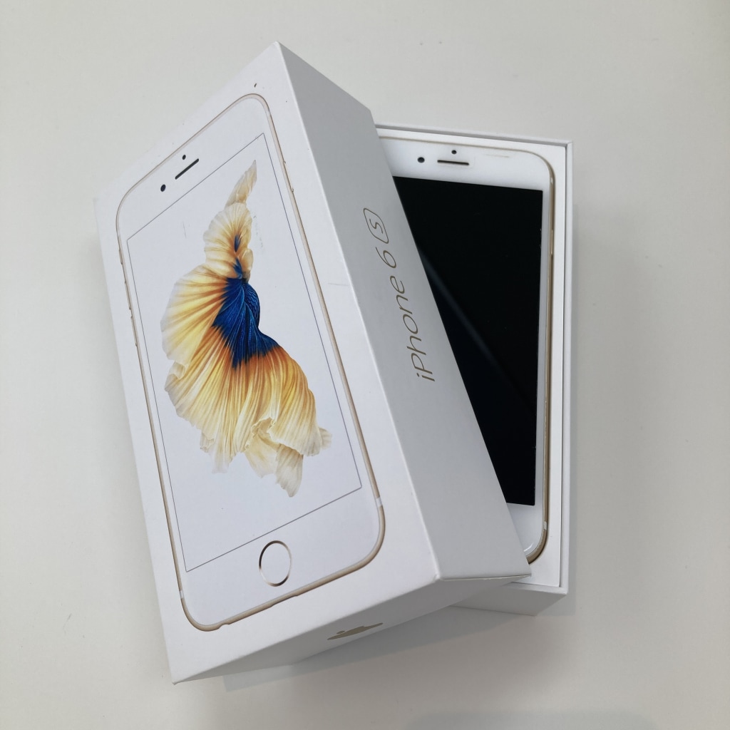 SIMロック解除(softbank) iPhone6s 32GB ゴールド MN112J/A