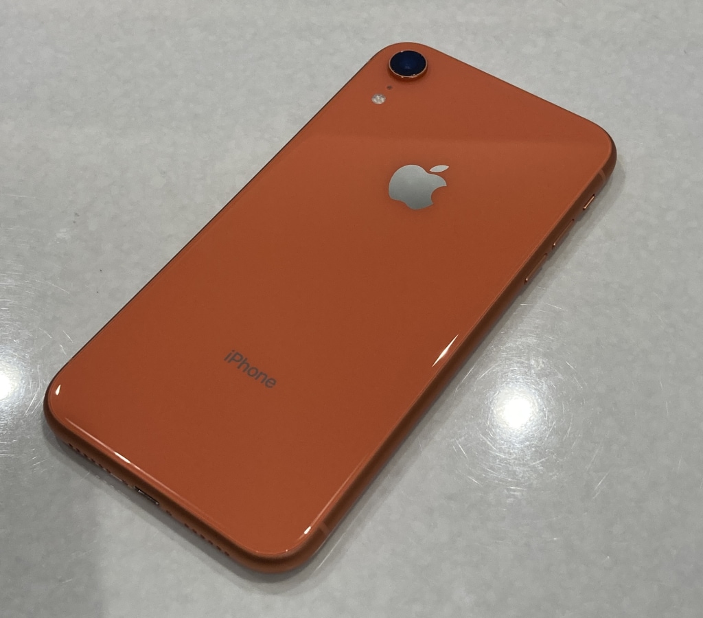 SIMロック解除(au)	iPhoneXR 64GB コーラル MT0A2J/A