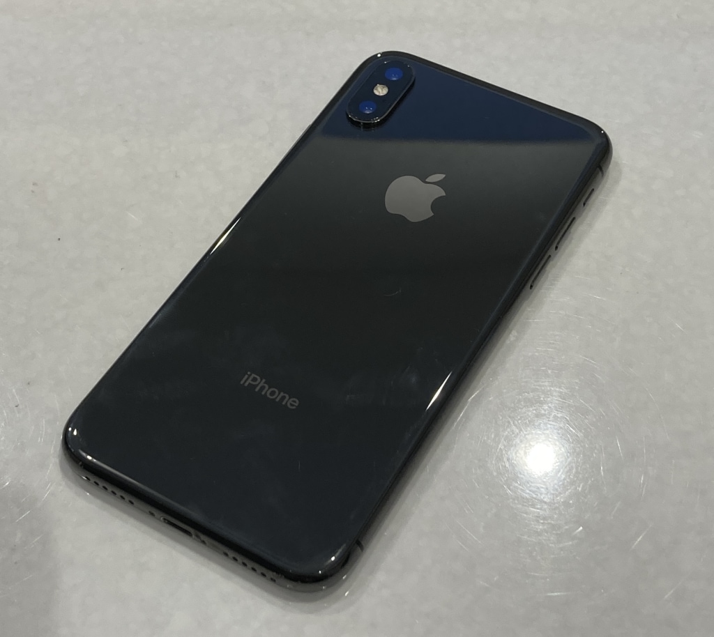 SIMロック解除(docomo) iPhoneX 64GB スペースグレイ MQAX2J/A