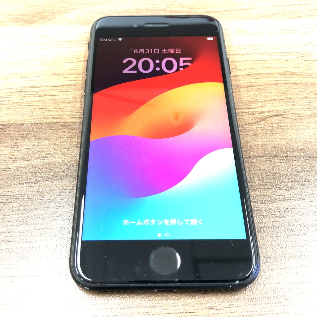 SIMロック解除(楽天モバイル) iPhoneSE2 64GB ブラック MHGP3J/A