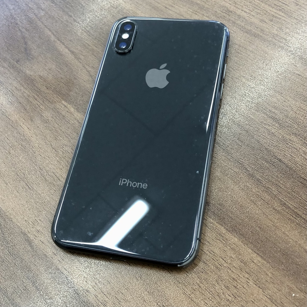 Softbank/SIMロック解除 iPhoneX 64GB スペースグレイ MQAX2J/A