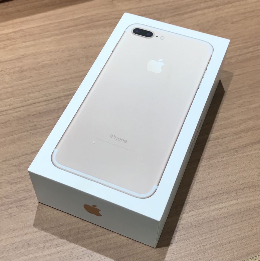 SIMロック解除(Softbank) iPhone7Plus 128GB ゴールド MN6H2J/A