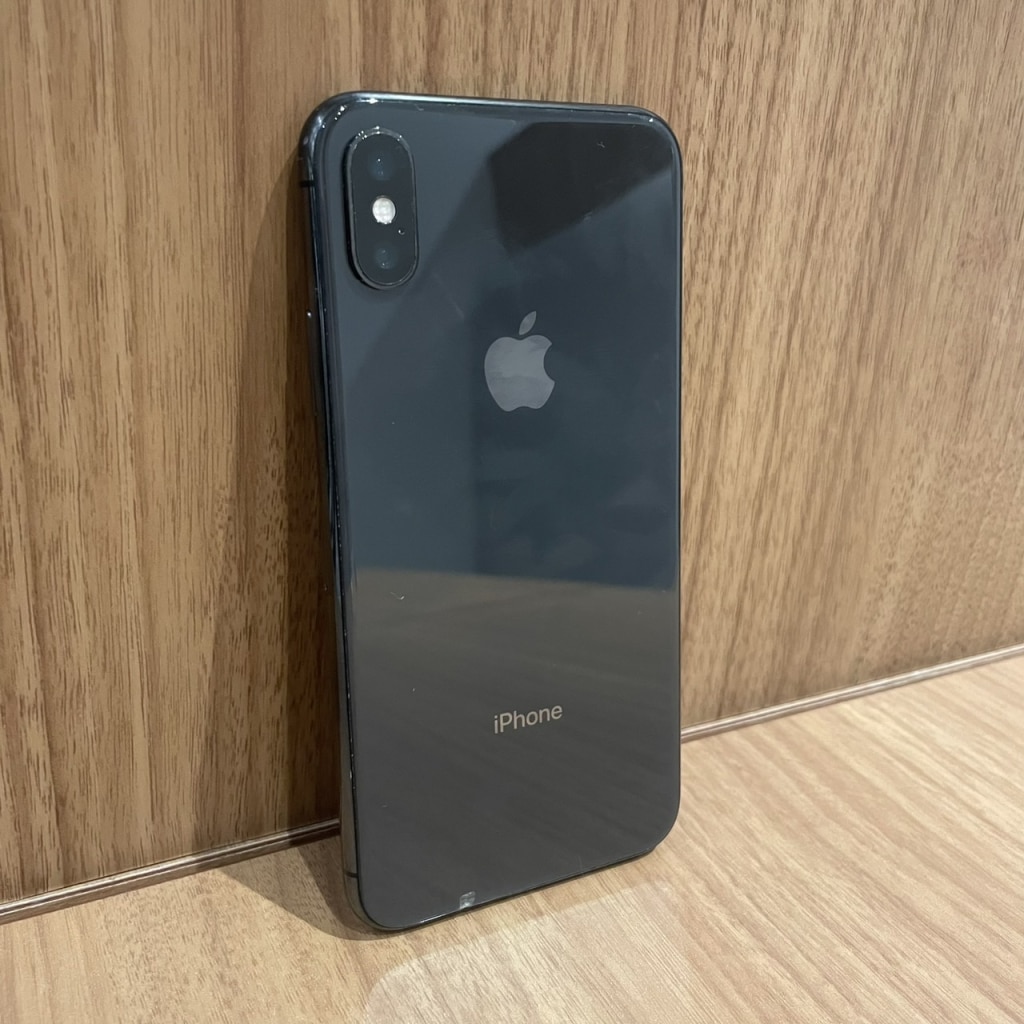 Softbank/SIMロック解除 iPhoneX 64GB スペースグレイ MQAX2J/A