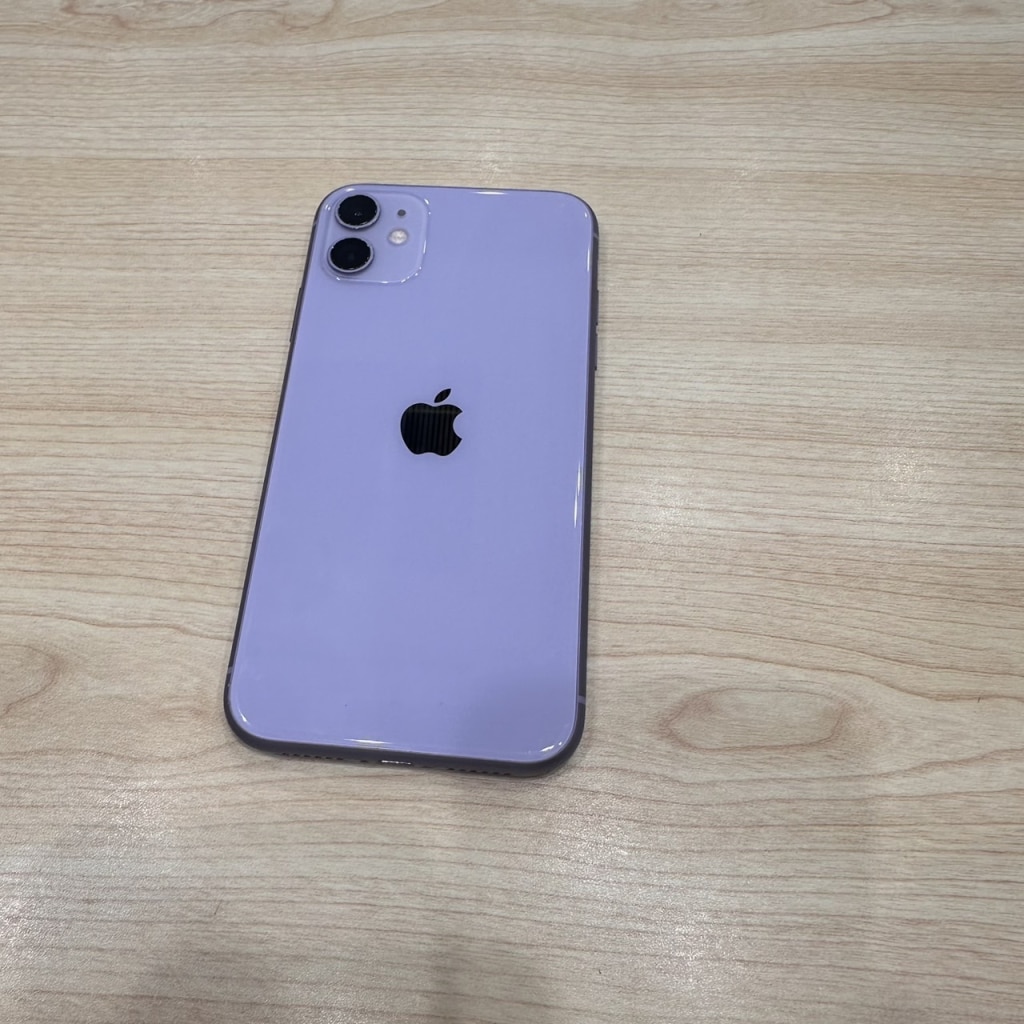 SIMロック解除(Softbank)iPhone11 64GB パープル MWLX2J/A