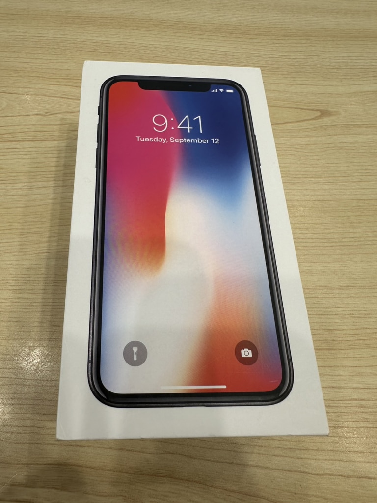 SIMロック解除(docomo) iPhoneX 64GB スペースグレイ MQAX2J/A