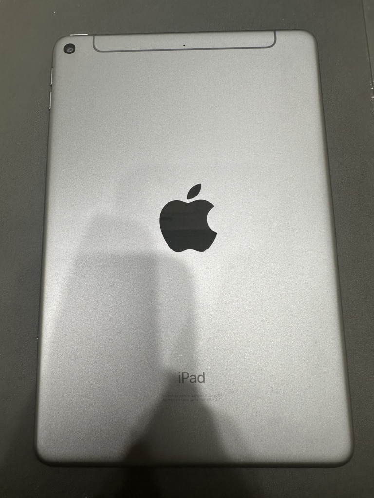 SIMロック解除(Softbank) iPad mini 第5世代 Cellularモデル 64GB スペースグレイ MUX52J/A