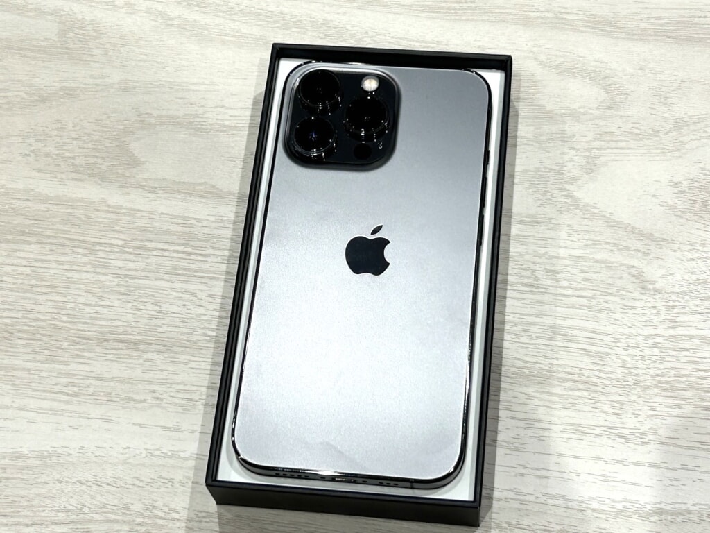 国内版SIMフリー iPhone13Pro 128GB グラファイト MLUE3J/A