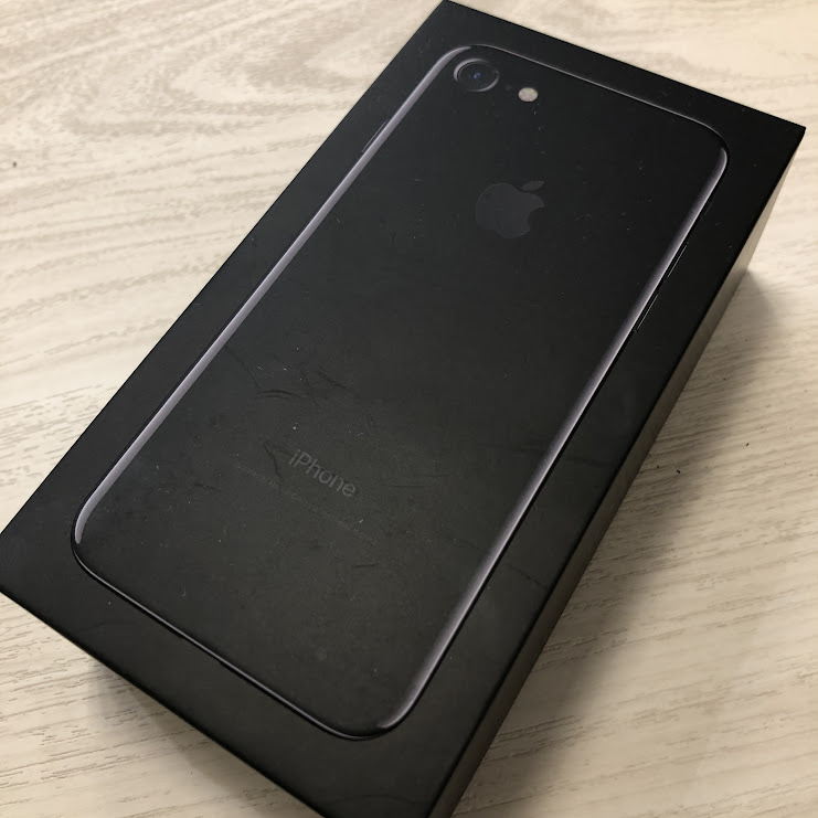 SIMロック解除(Softbank) iPhone7 128GB ブラック MNCP2J/A