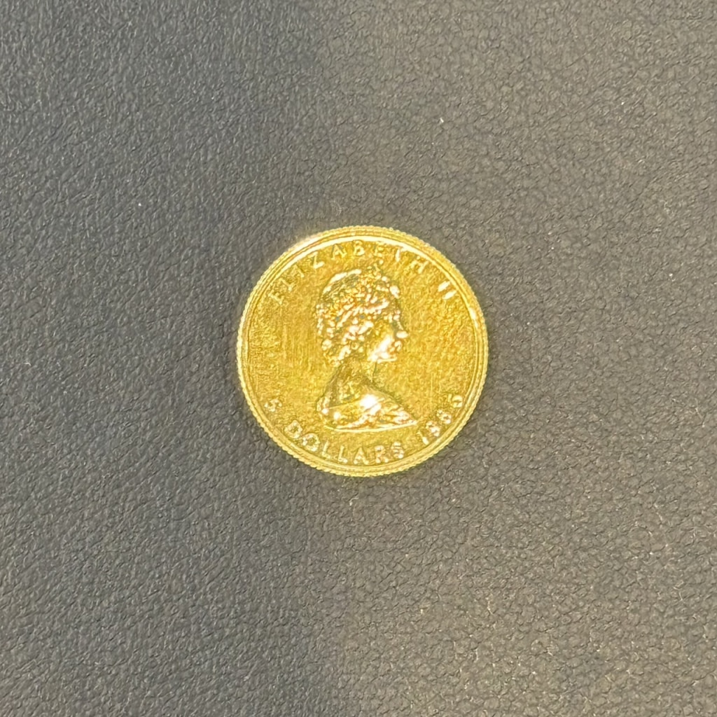 24金/K24 メープルリーフ金貨 1/10oz 3.11ｇ