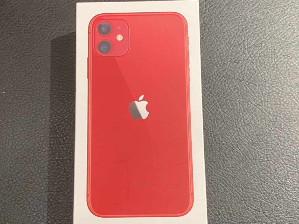 SIMロック解除(au) iPhone11 64GB レッド MWLV2J/A