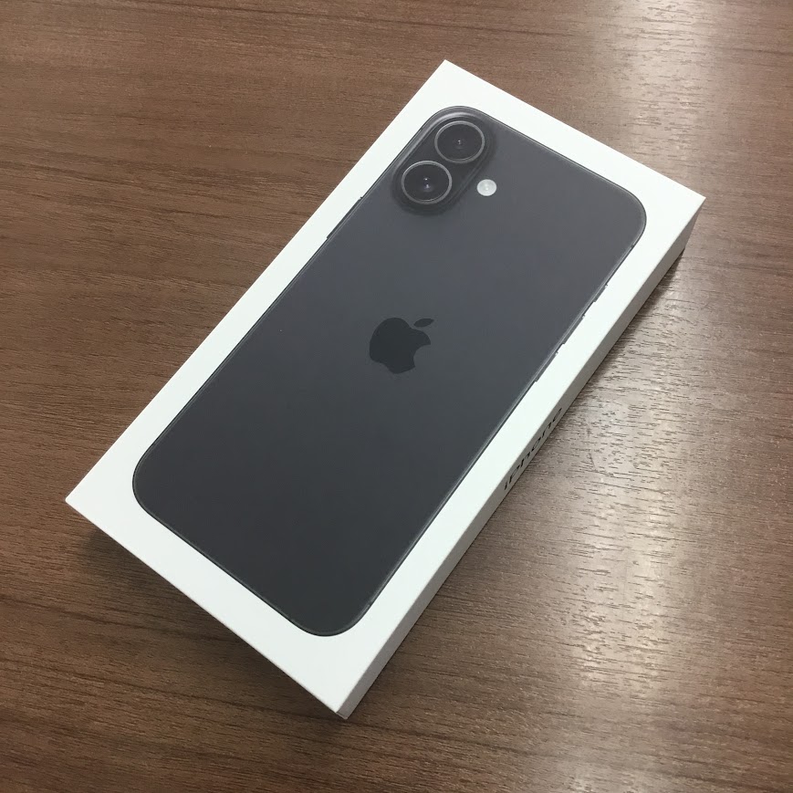 国内版SIMフリー iPhone16Plus 128GB ブラック MXVA3J/A