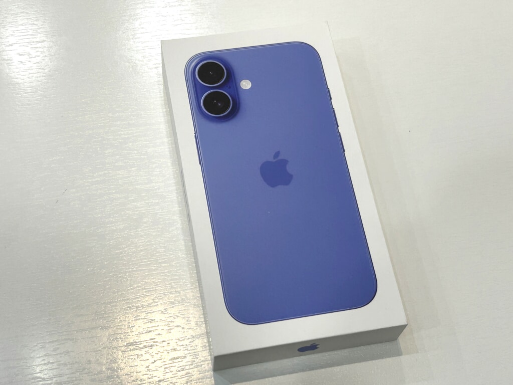 国内版SIMフリー  iPhone16 128GB ウルトラマリン MYDU3J/A