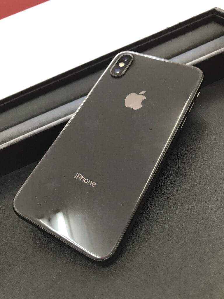 SIMロック解除(docomo) iPhoneX 64GB スペースグレイ MQAX2J/A