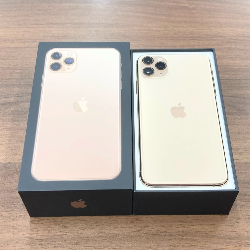 docomo/SIMロック解除 iPhone11ProMAX 256GB ゴールド MWHL2J/A