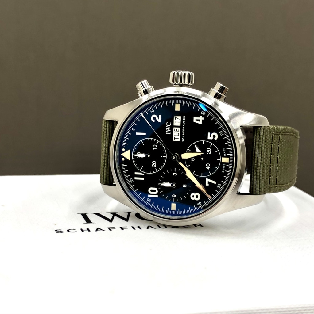 IWC パイロットウォッチ クロノグラフ スピットファイア IW387901