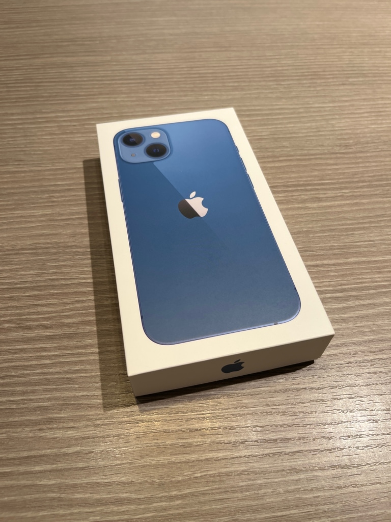 SIMフリー iPhone13 128GB ブルー MLNG3J/A