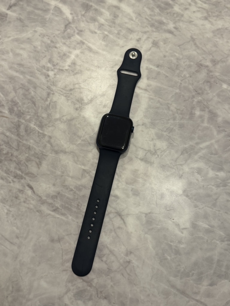 Applewatch Series7 45mm Cellular ブルー アルミ/スポーツバンド MKJT3J/A