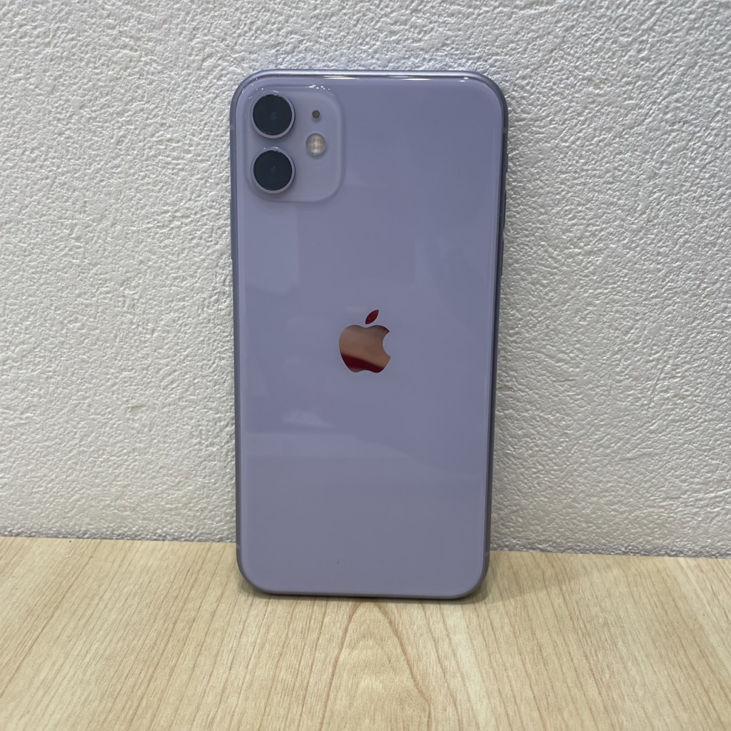 SIMロック解除(Softbank)iPhone11 64GB パープル MWLX2J/A