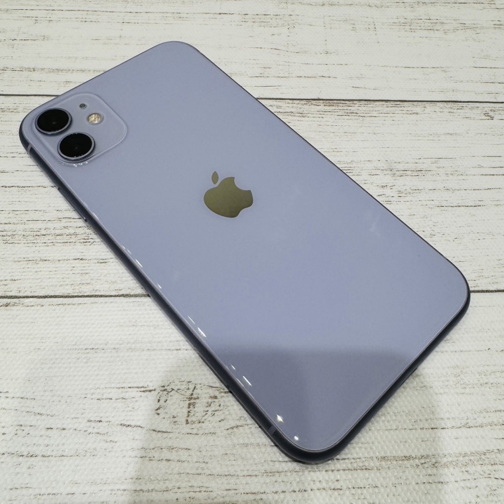 SIMロック解除(Softbank) iPhone11 128GB パープル MWM52J/A