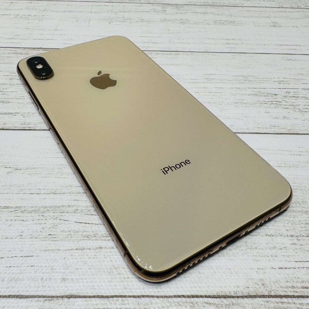 神戸三宮店｜iPhone買取｜SIMロック解除(Softbank) iPhoneXS MAX 256GB ゴールド MT6W2J/A 買取実績