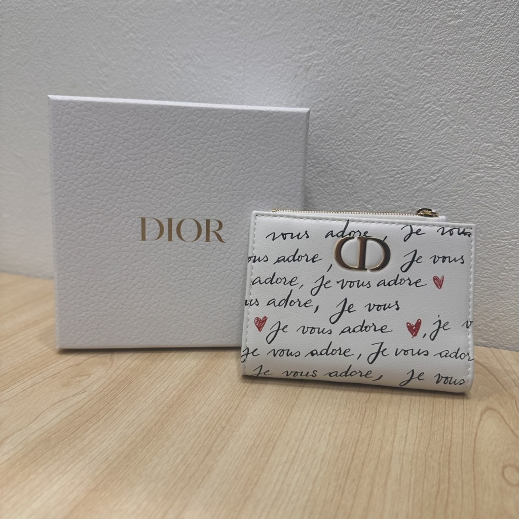 クリスチャンディオール Dioramour Dior Caro Dahlia ウォレット S5173UBYA_M933