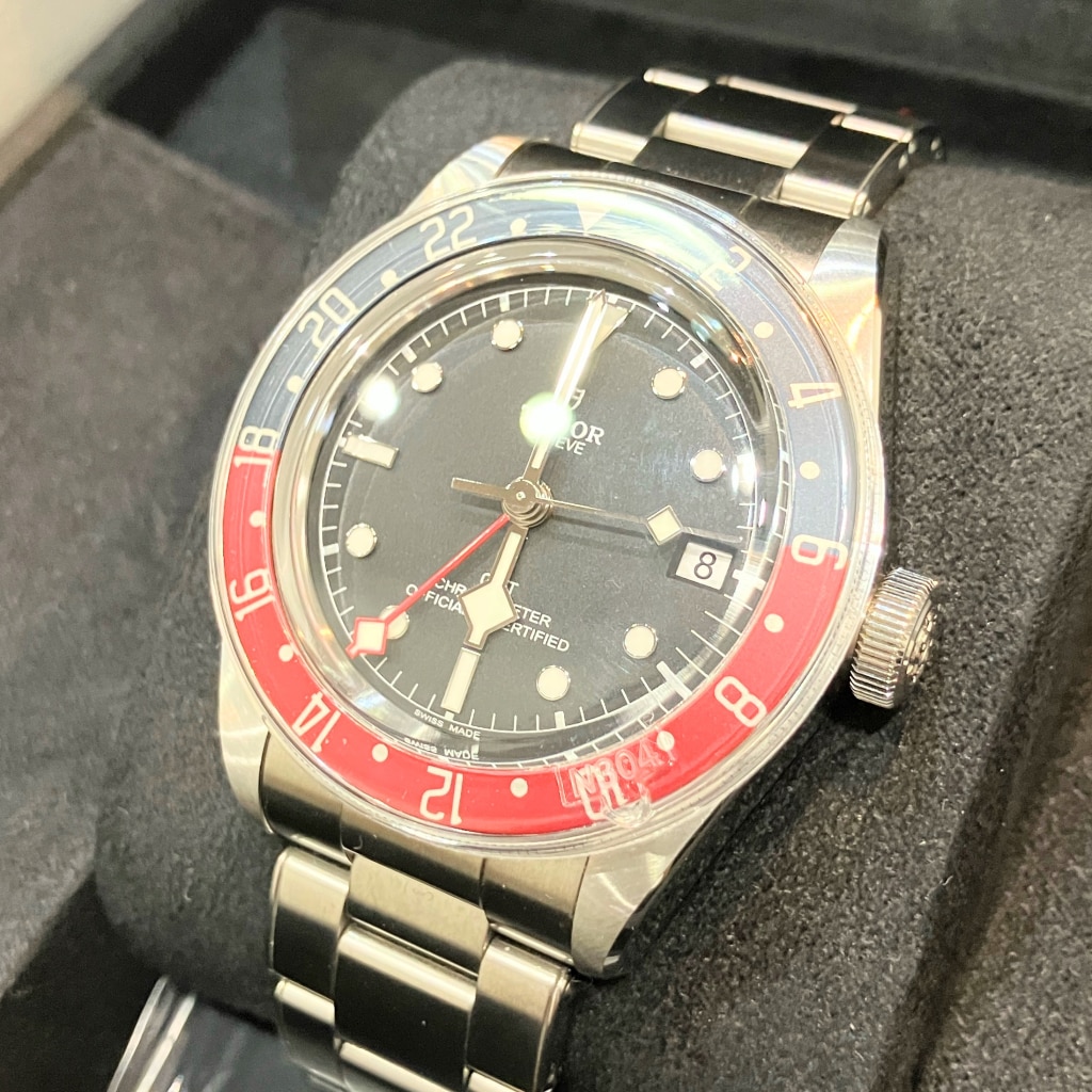 チューダー ヘリテージ ブラックベイ GMT 79830RB