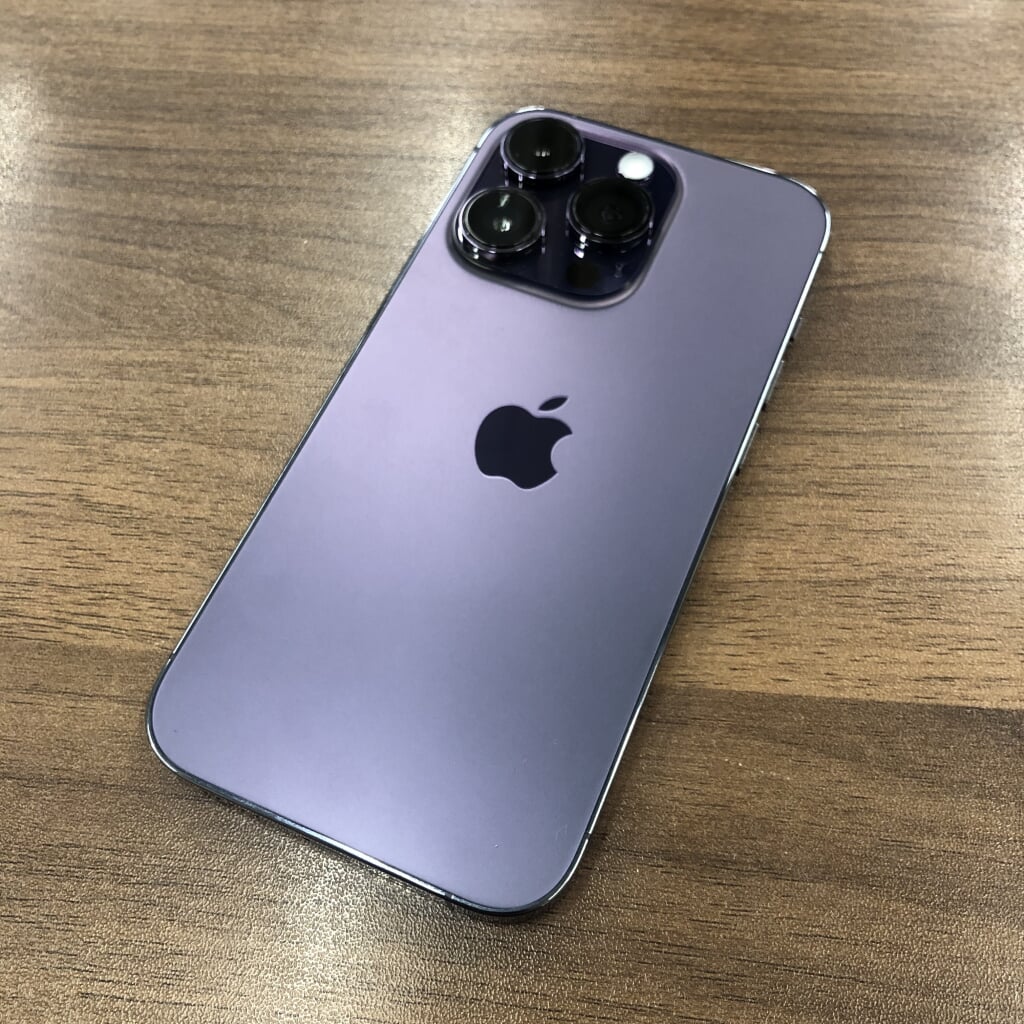 国内版SIMフリー iPhone14Pro 256GB ディープパープル MQ1E3J/A