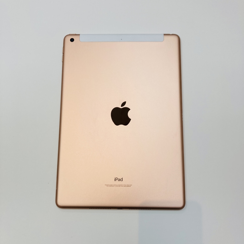 海外版SIMフリー iPad 第7世代 Wi-Fi+Cellular 32GB ゴールド MW6K2LL/A