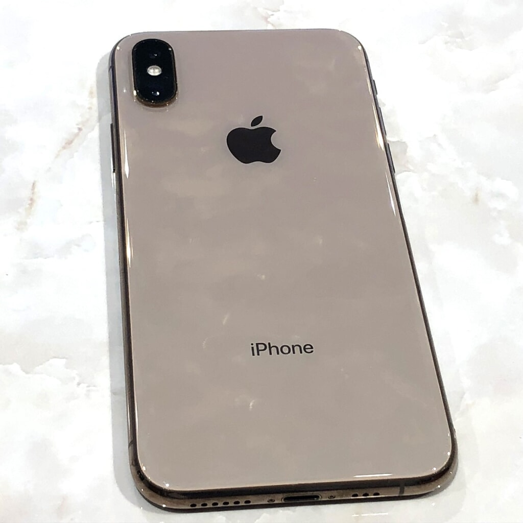 SIMロック解除(Softbank)iPhoneXS 256GB ゴールド MTE22J/A