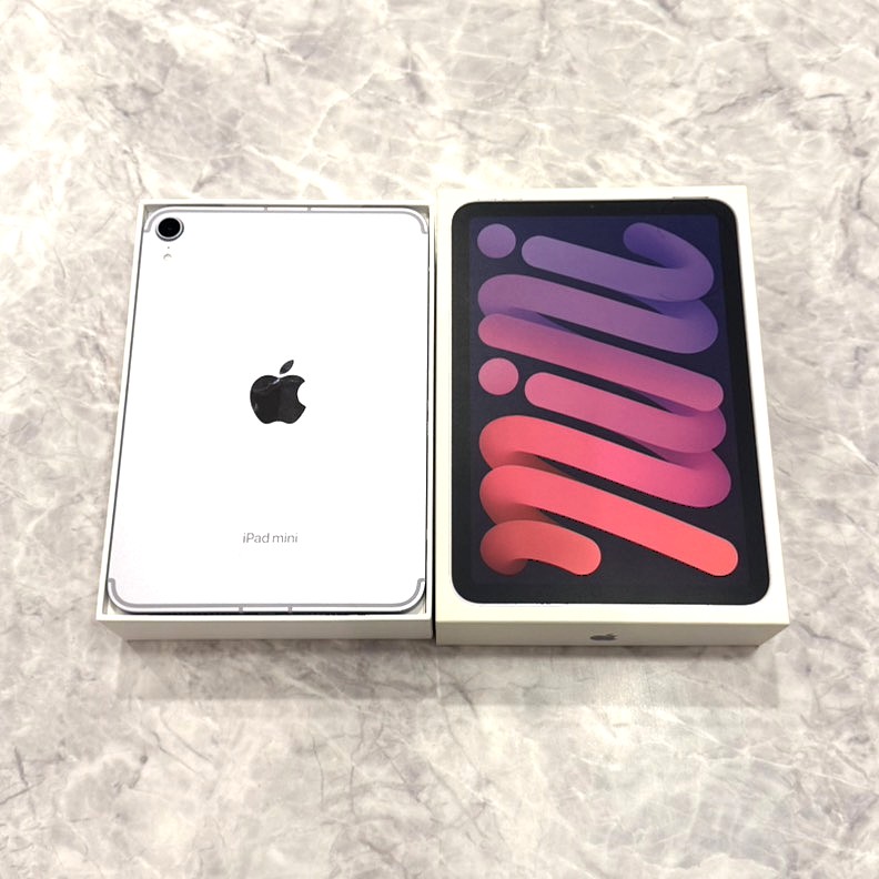 SIMロック解除(Softbank) iPad mini 第7世代 cellularモデル 512GB パープル MYHF3J/A