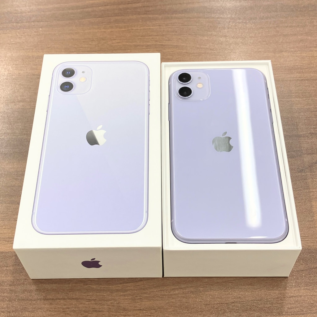 docomo/SIMロック解除 iPhone11 64GB パープル MWLX2J/A