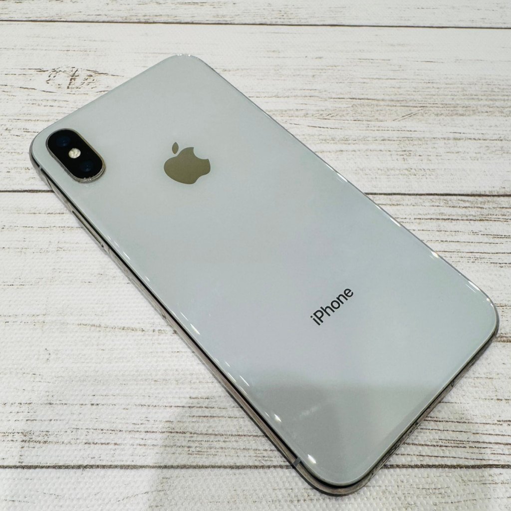 Softbank/SIMロック解除済 iPhoneX 256GB シルバー MQC22J/A