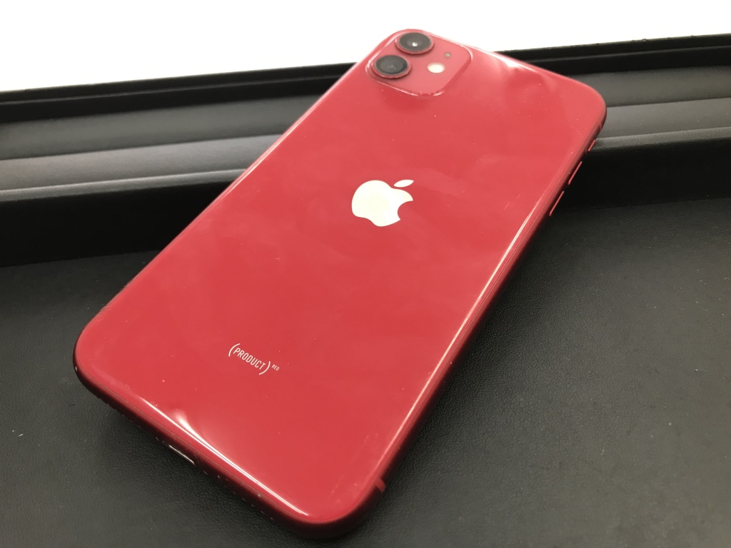 SIMロック解除(Softbank)iPhone11 128GB レッド MWM32J/A